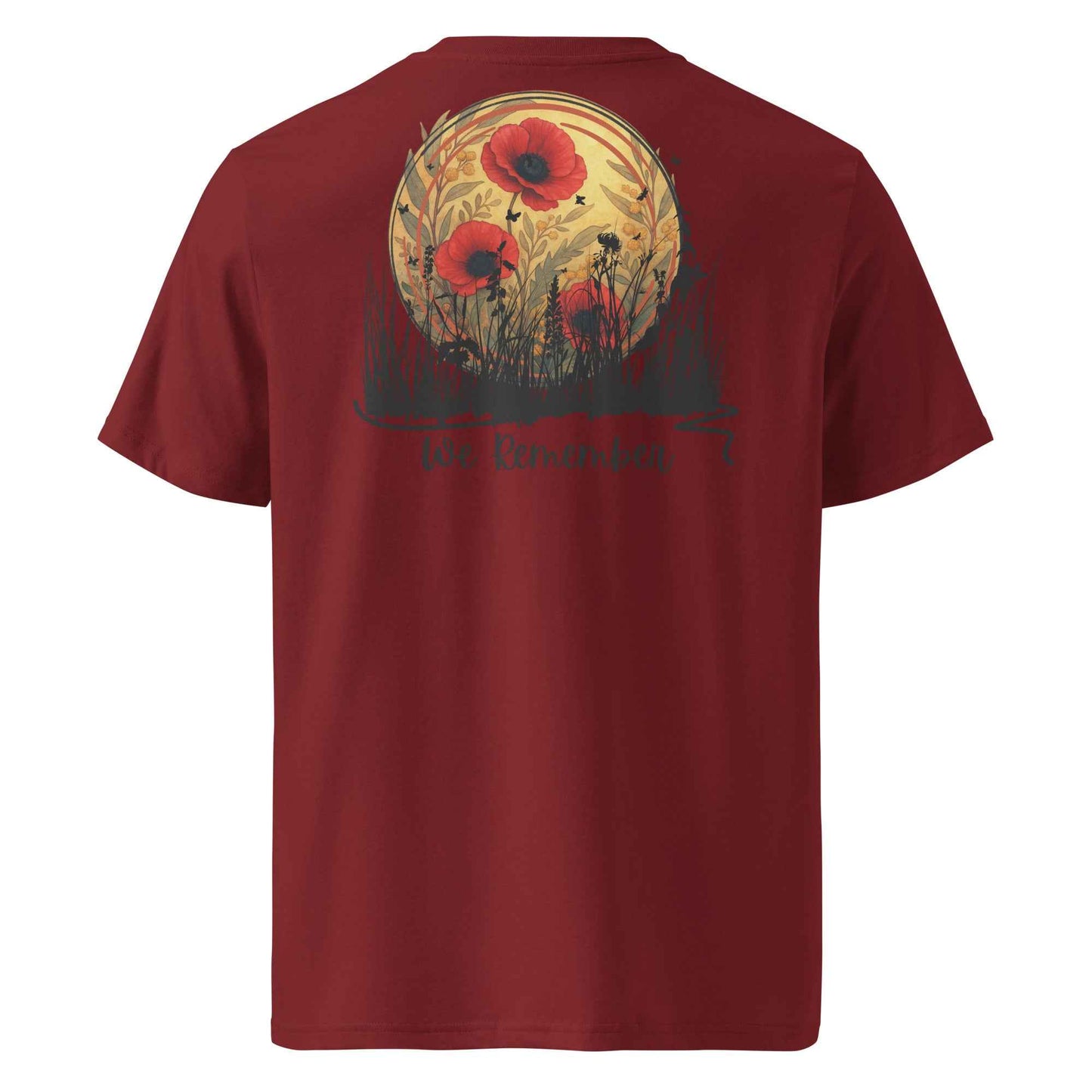 Rememberance Backprint Poppy Tee