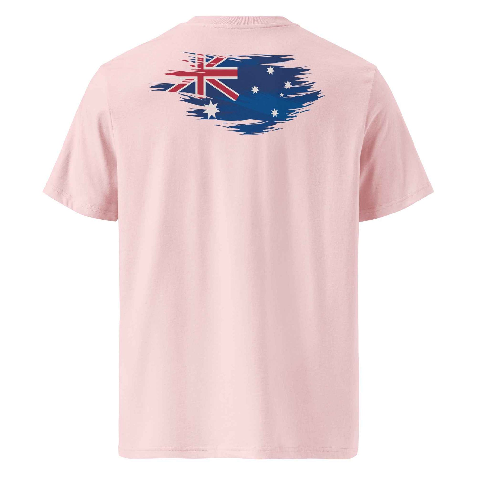 Worn Aussie Flag Backprint Tee