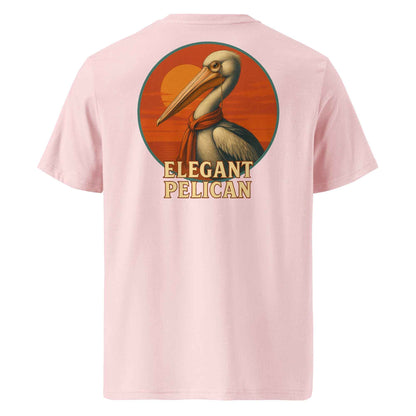 Elegant Pelican Backprint Tee
