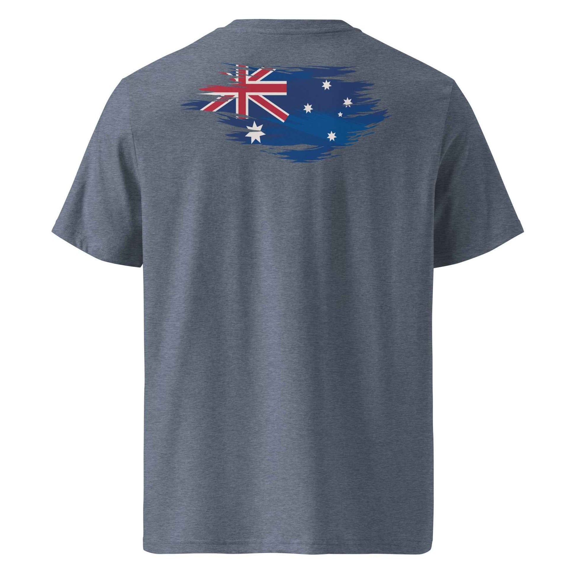 Worn Aussie Flag Backprint Tee