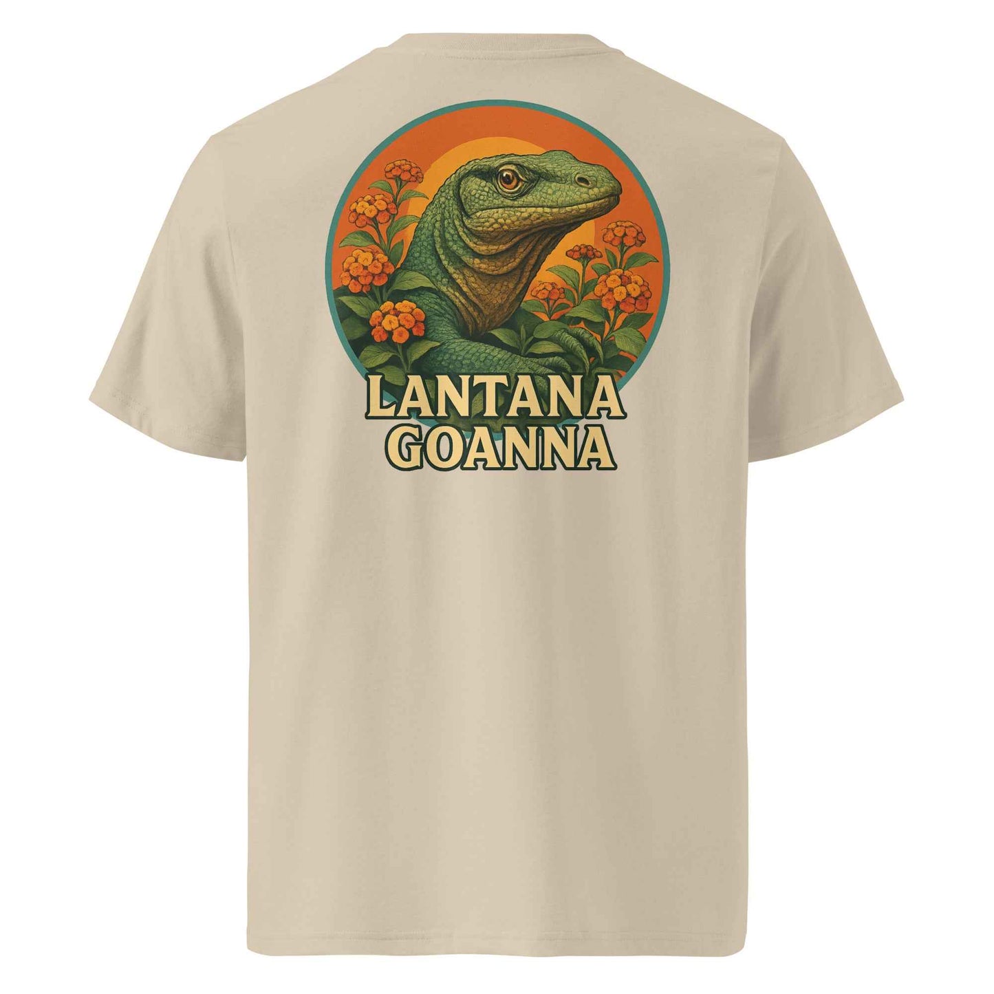 Lantana Goanna Backprint Tee
