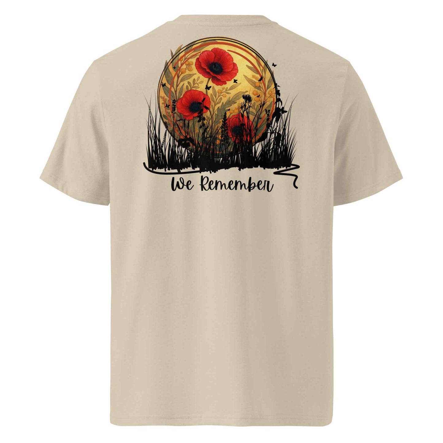Rememberance Backprint Poppy Tee