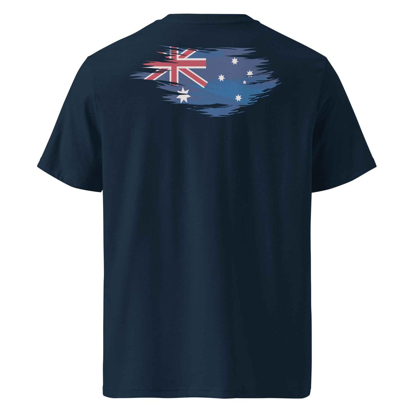 Worn Aussie Flag Backprint Tee