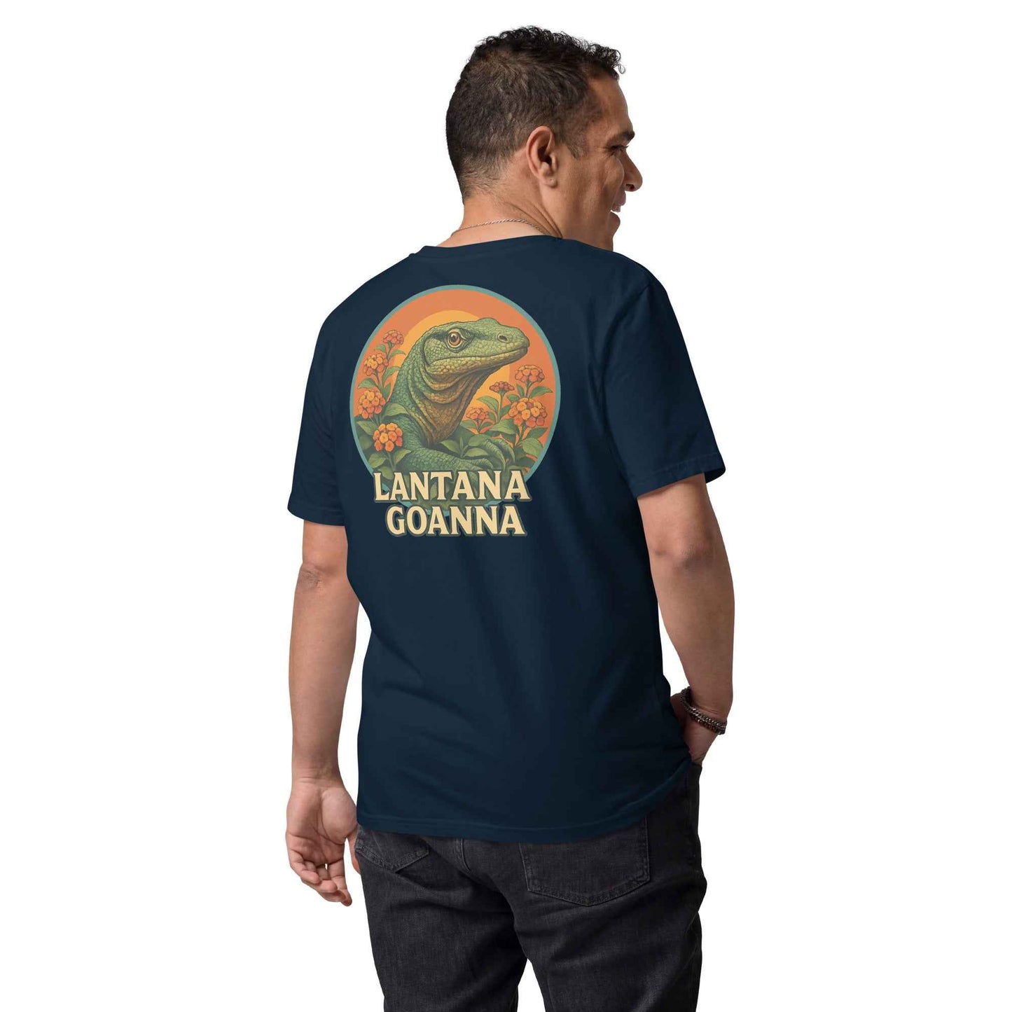 Lantana Goanna Backprint Tee
