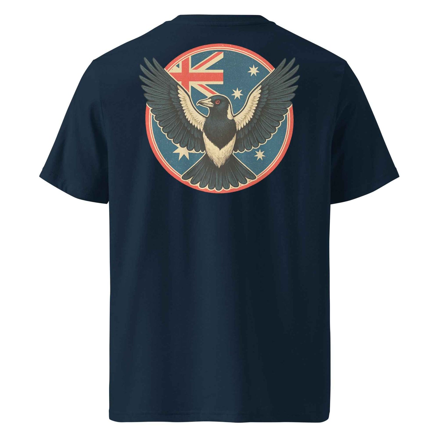 Patriotic Magpie Backprint Tee