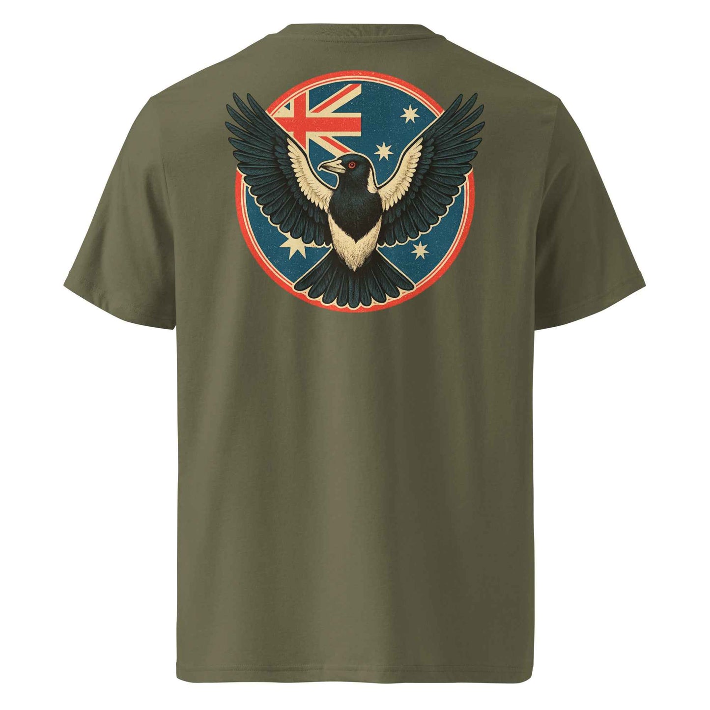 Patriotic Magpie Backprint Tee