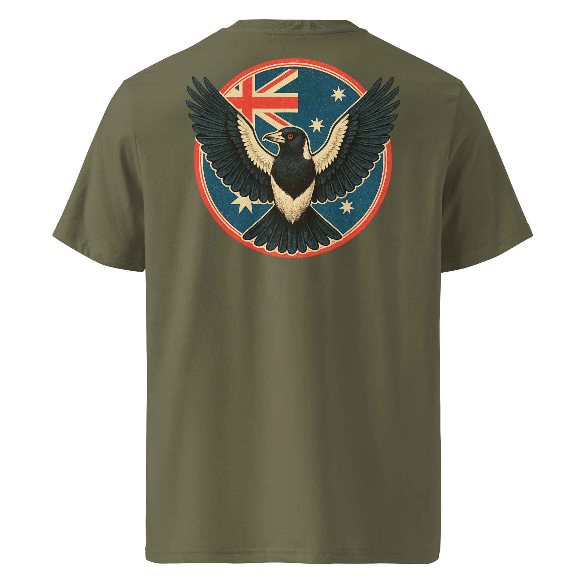Patriotic Magpie Backprint Tee
