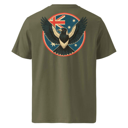 Patriotic Magpie Backprint Tee