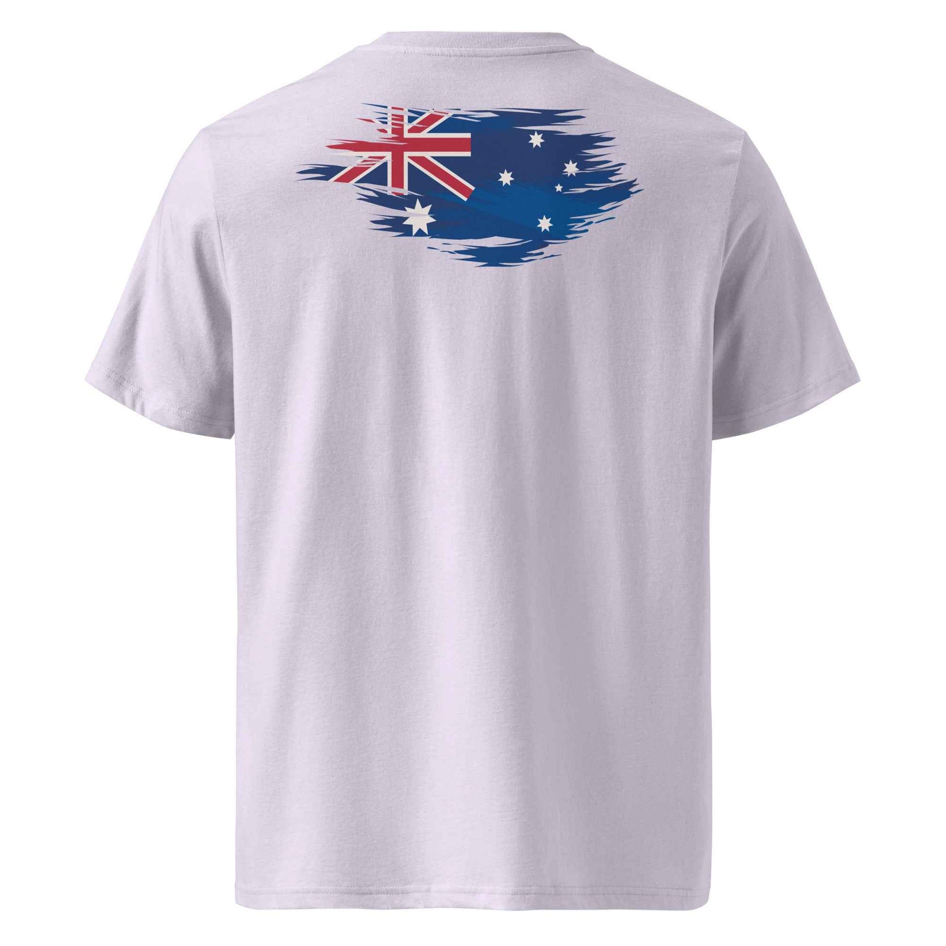 Worn Aussie Flag Backprint Tee