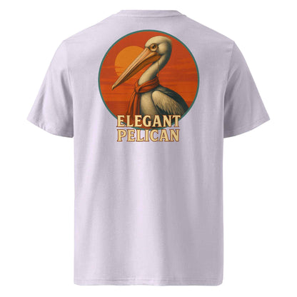 Elegant Pelican Backprint Tee