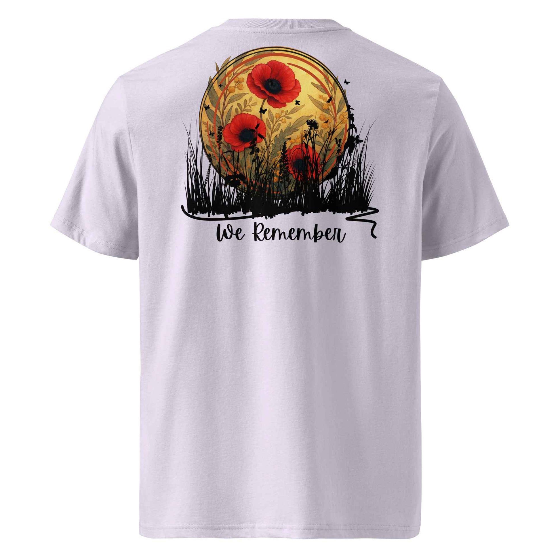Rememberance Backprint Poppy Tee