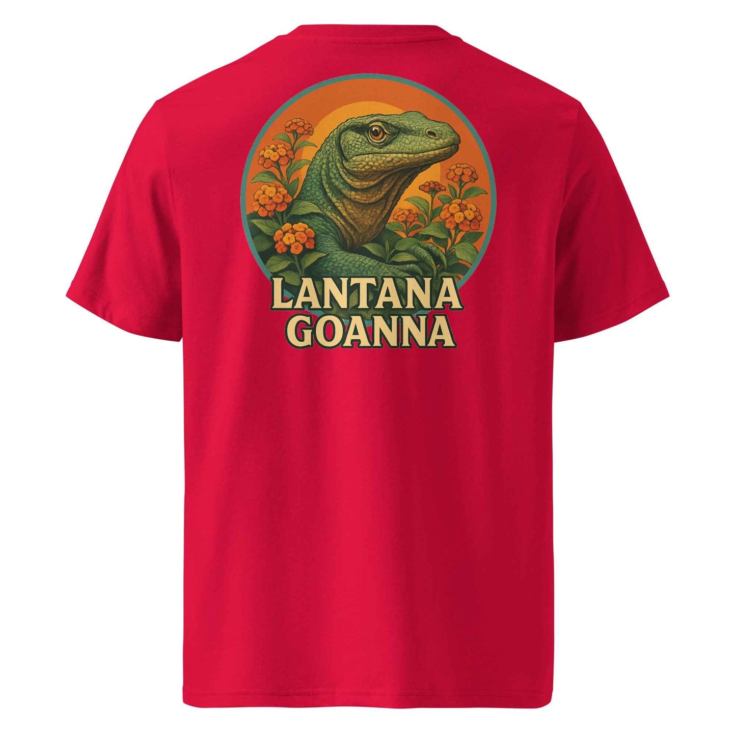 Lantana Goanna Backprint Tee