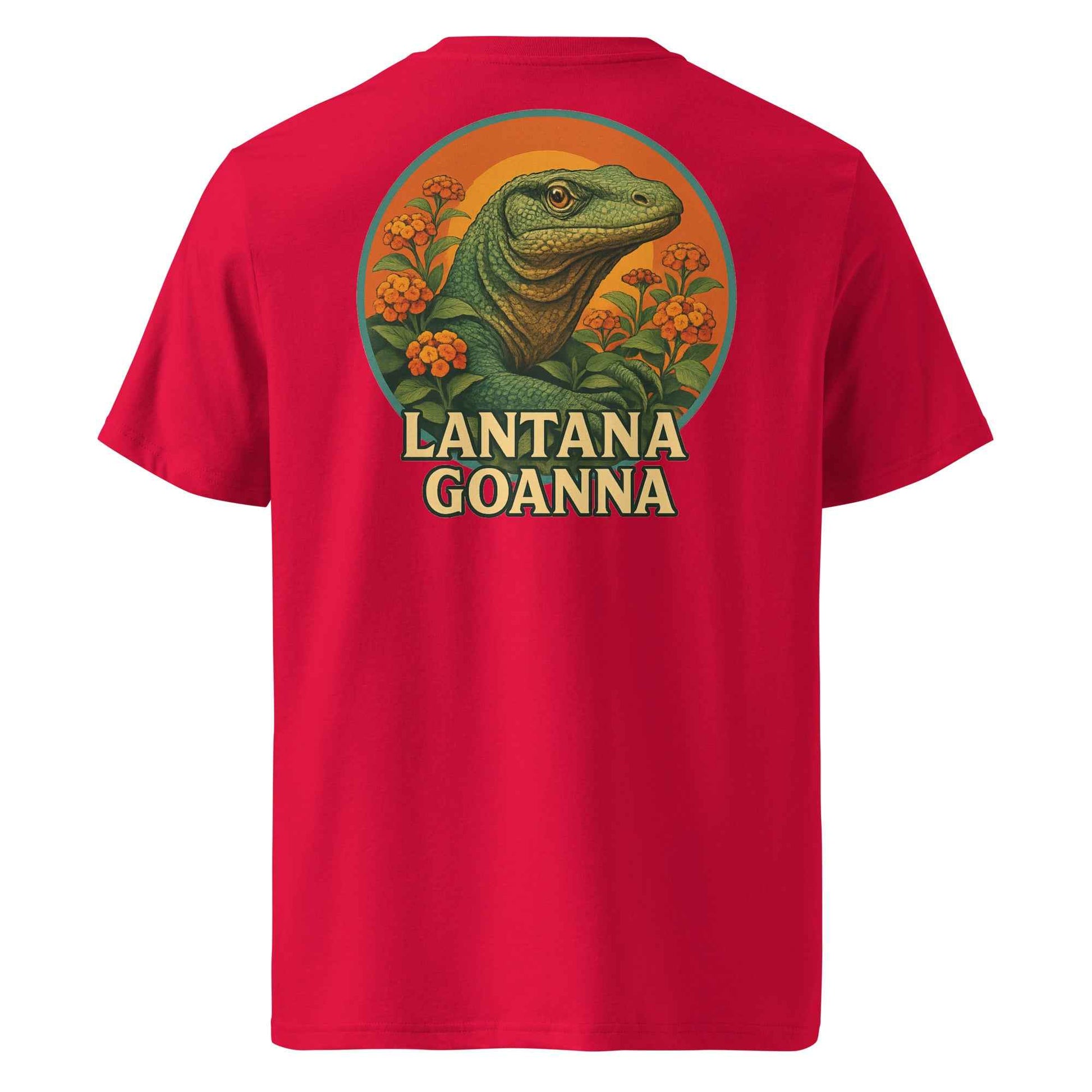 Lantana Goanna Backprint Tee