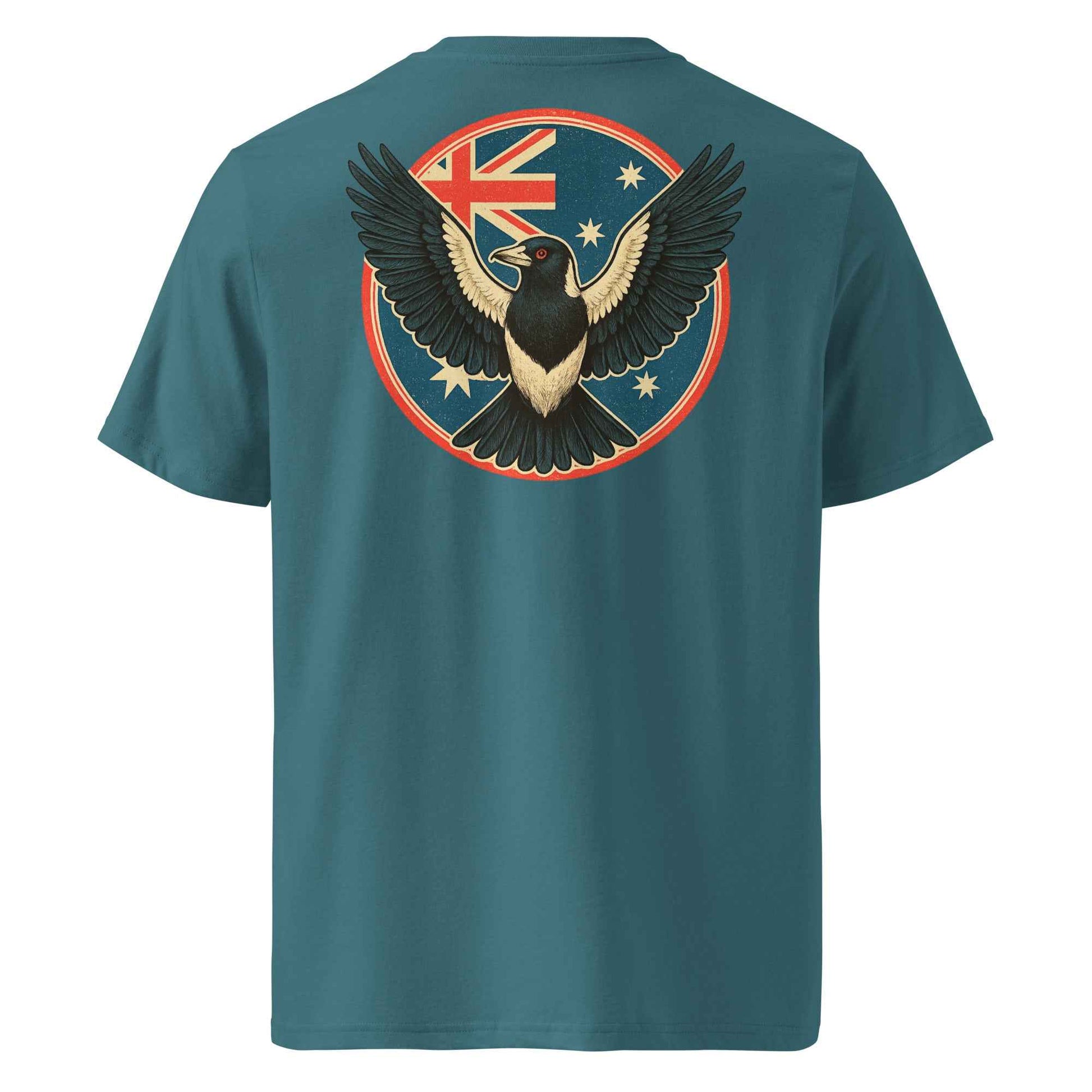 Patriotic Magpie Backprint Tee
