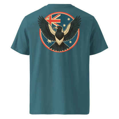 Patriotic Magpie Backprint Tee