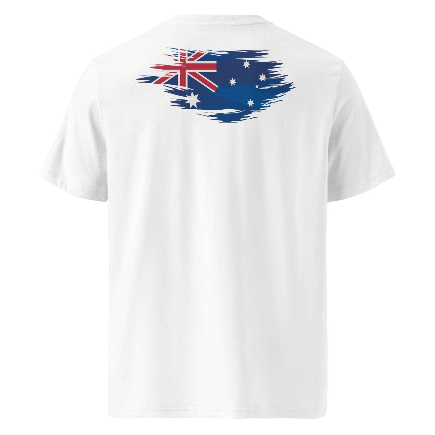 Worn Aussie Flag Backprint Tee