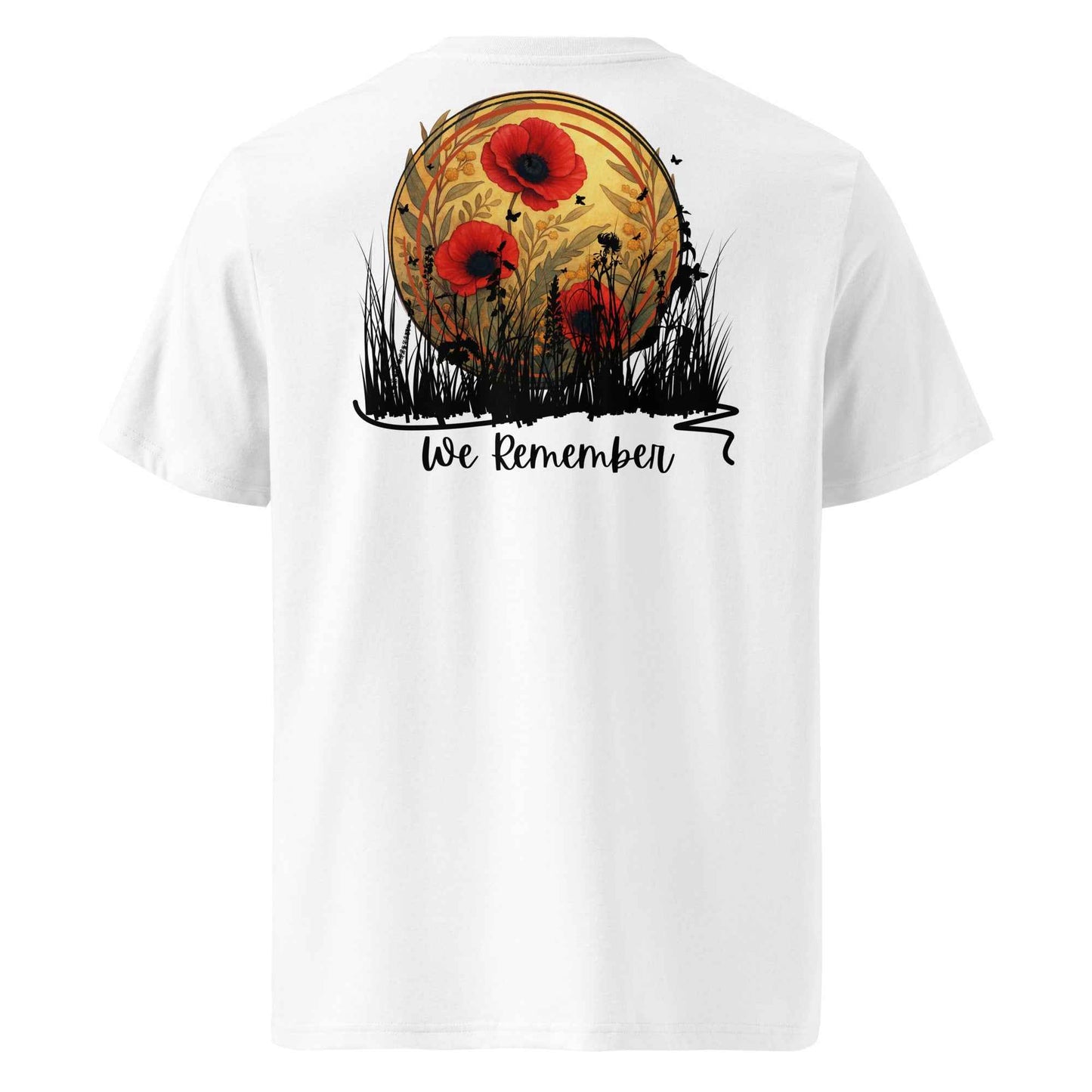Rememberance Backprint Poppy Tee