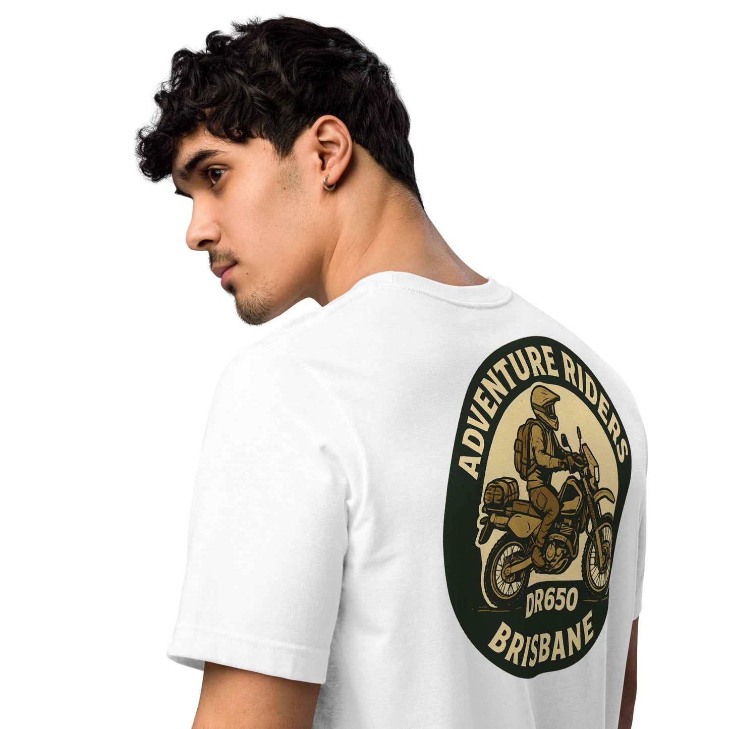 ADV Riders Brisbane DR650 Backprint Tee