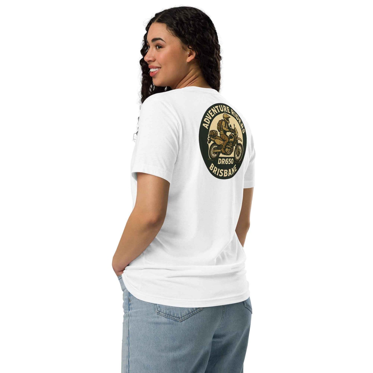 ADV Riders Brisbane DR650 Backprint Tee