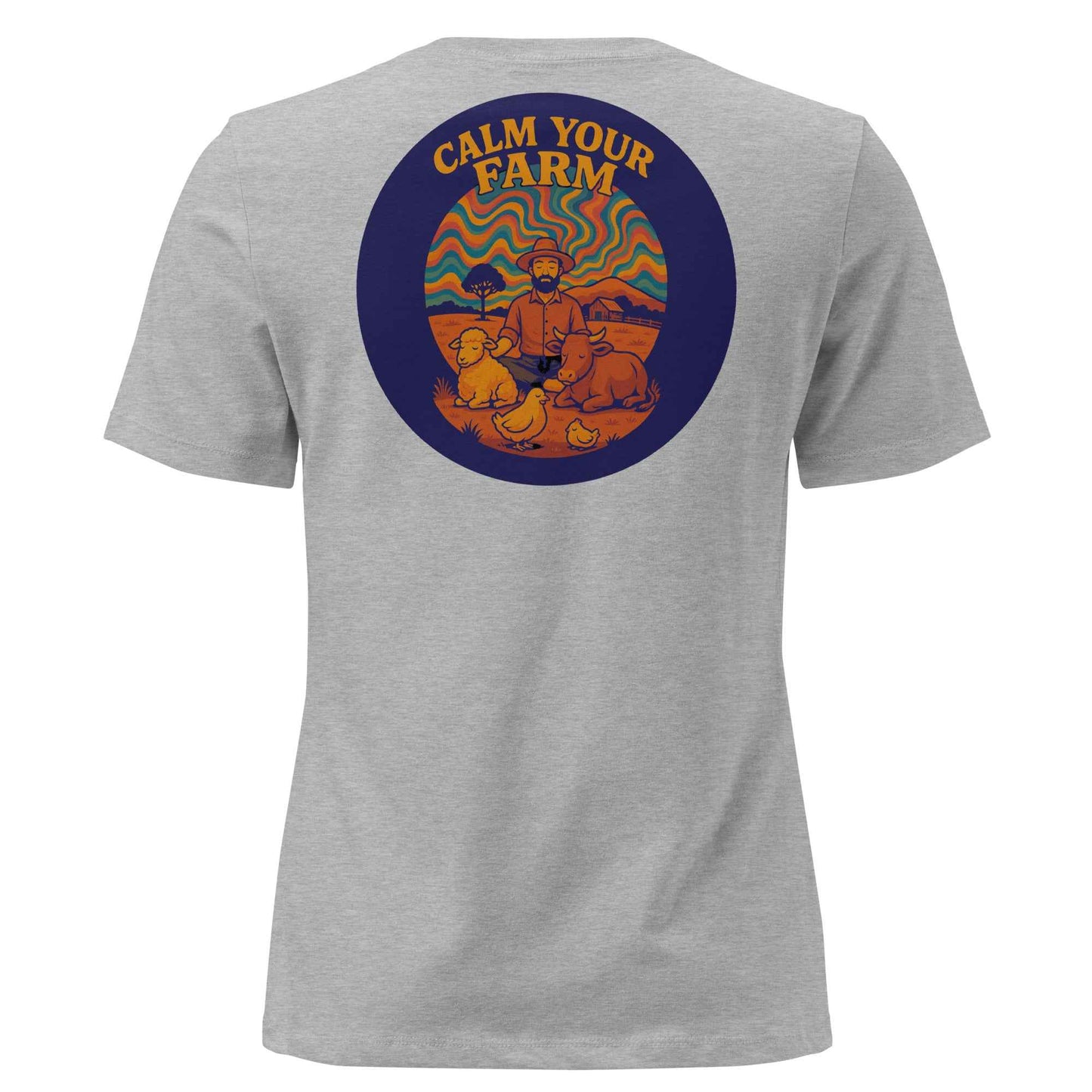 Women's Calm Farm Backprint Tee