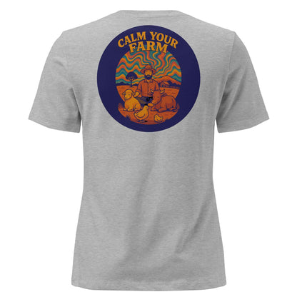 Women's Calm Farm Backprint Tee