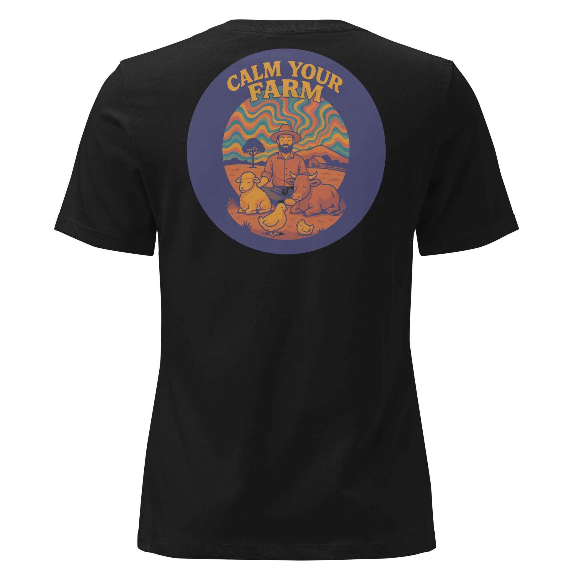 Women's Calm Farm Backprint Tee