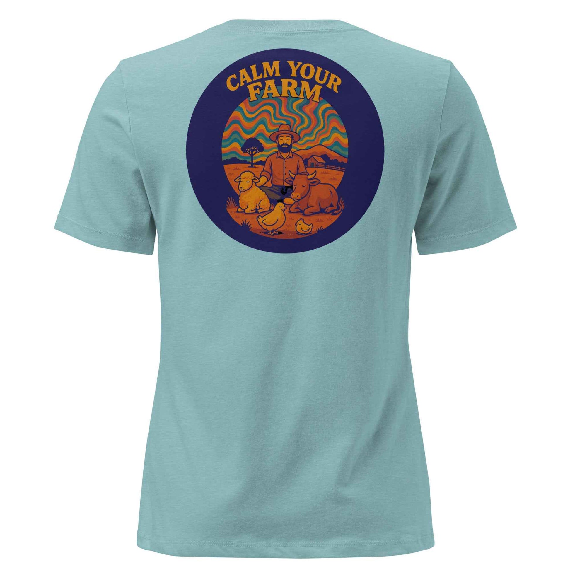 Women's Calm Farm Backprint Tee