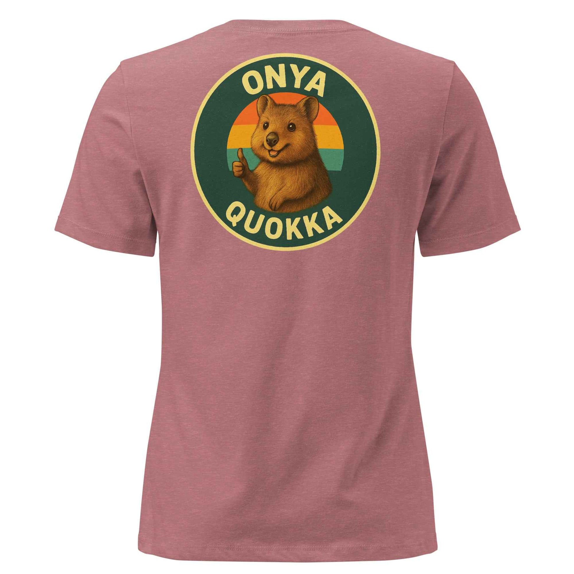 Women's Onya Quokka Backprint Tee