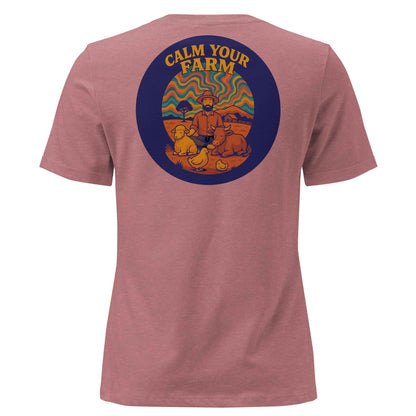 Women's Calm Farm Backprint Tee