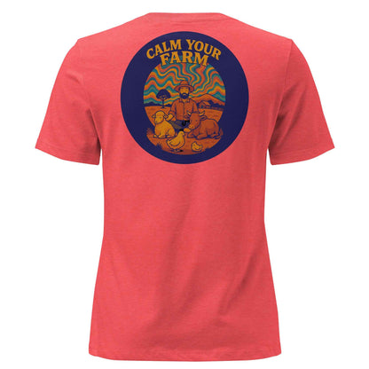 Women's Calm Farm Backprint Tee