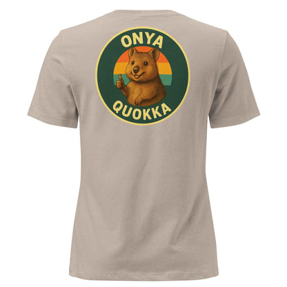Women's Onya Quokka Backprint Tee