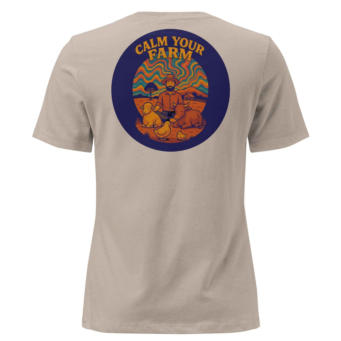 Women's Calm Farm Backprint Tee