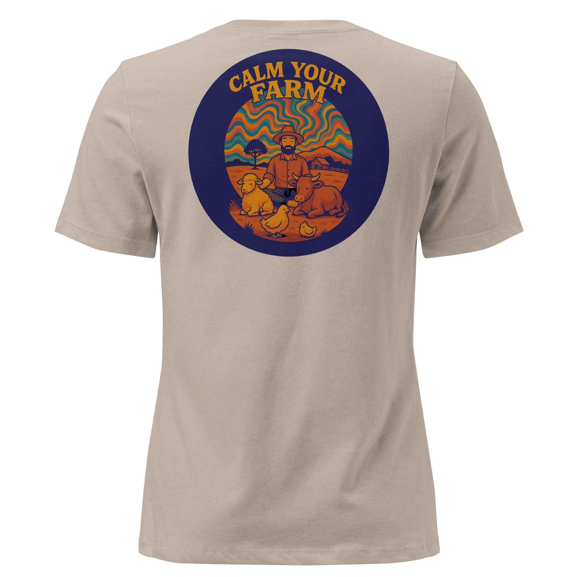 Women's Calm Farm Backprint Tee