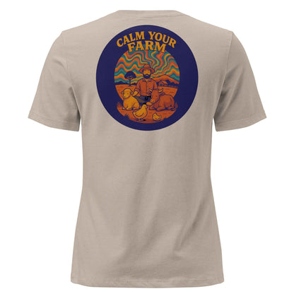 Women's Calm Farm Backprint Tee
