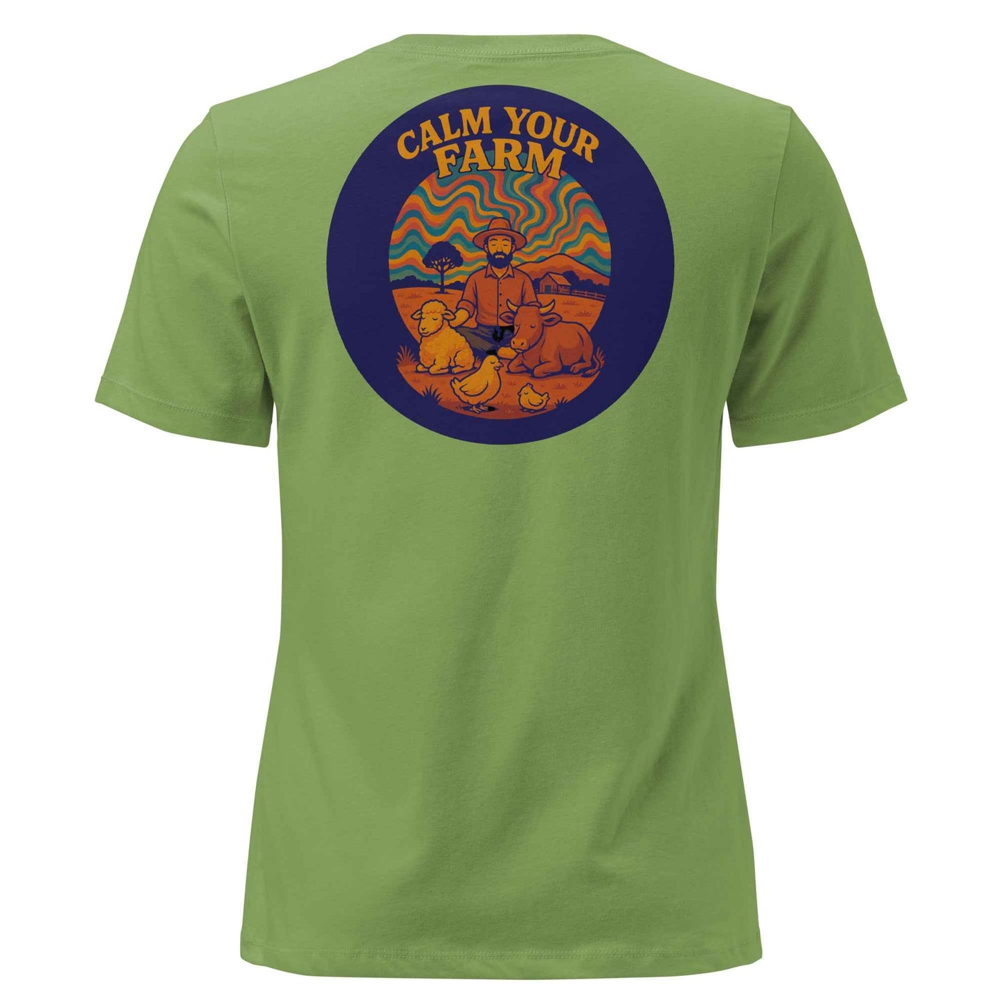 Women's Calm Farm Backprint Tee