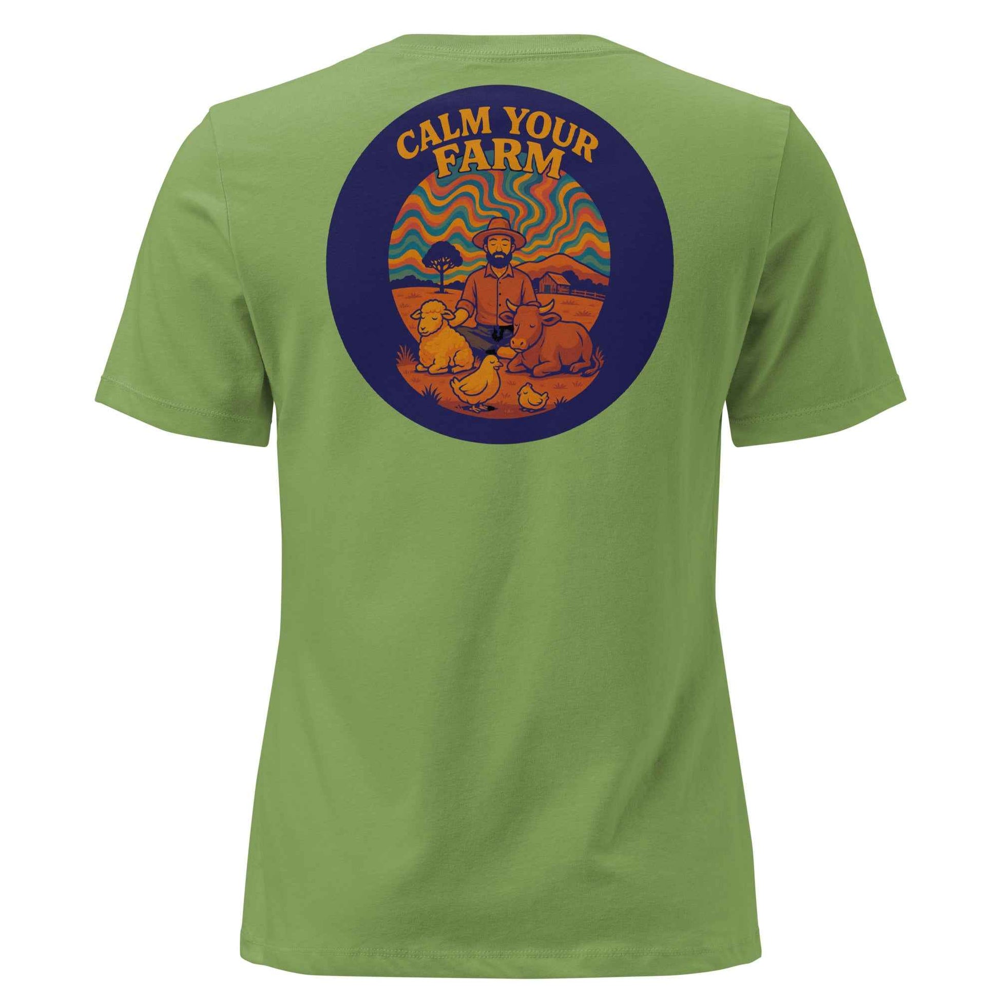 Women's Calm Farm Backprint Tee