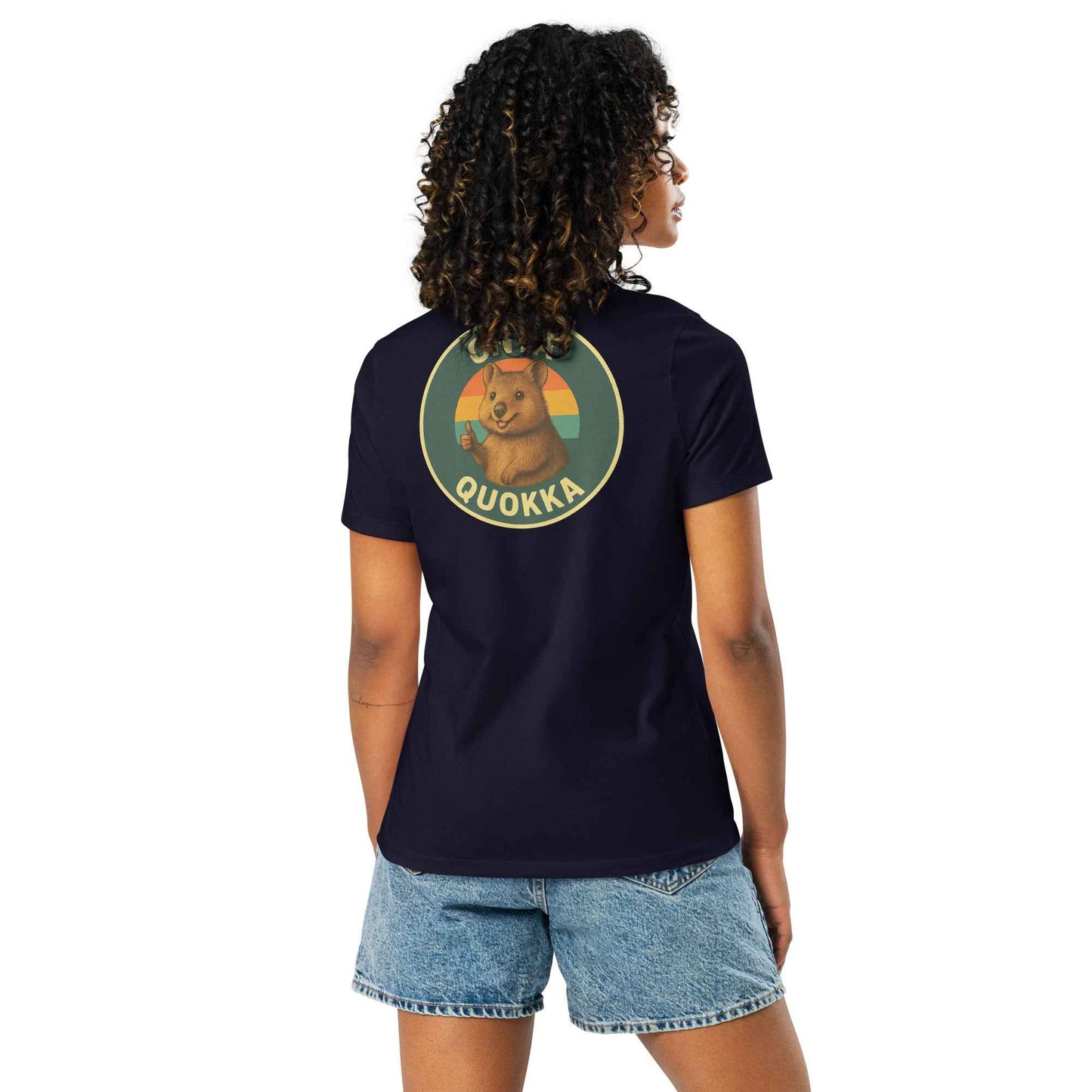 Women's Onya Quokka Backprint Tee