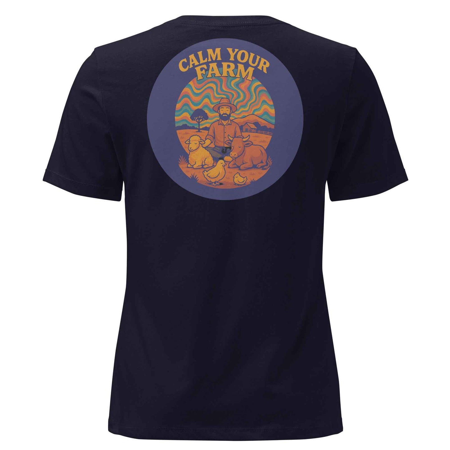 Women's Calm Farm Backprint Tee