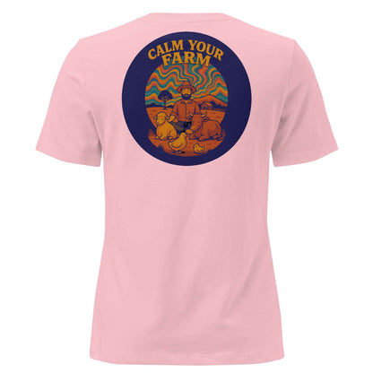 Women's Calm Farm Backprint Tee