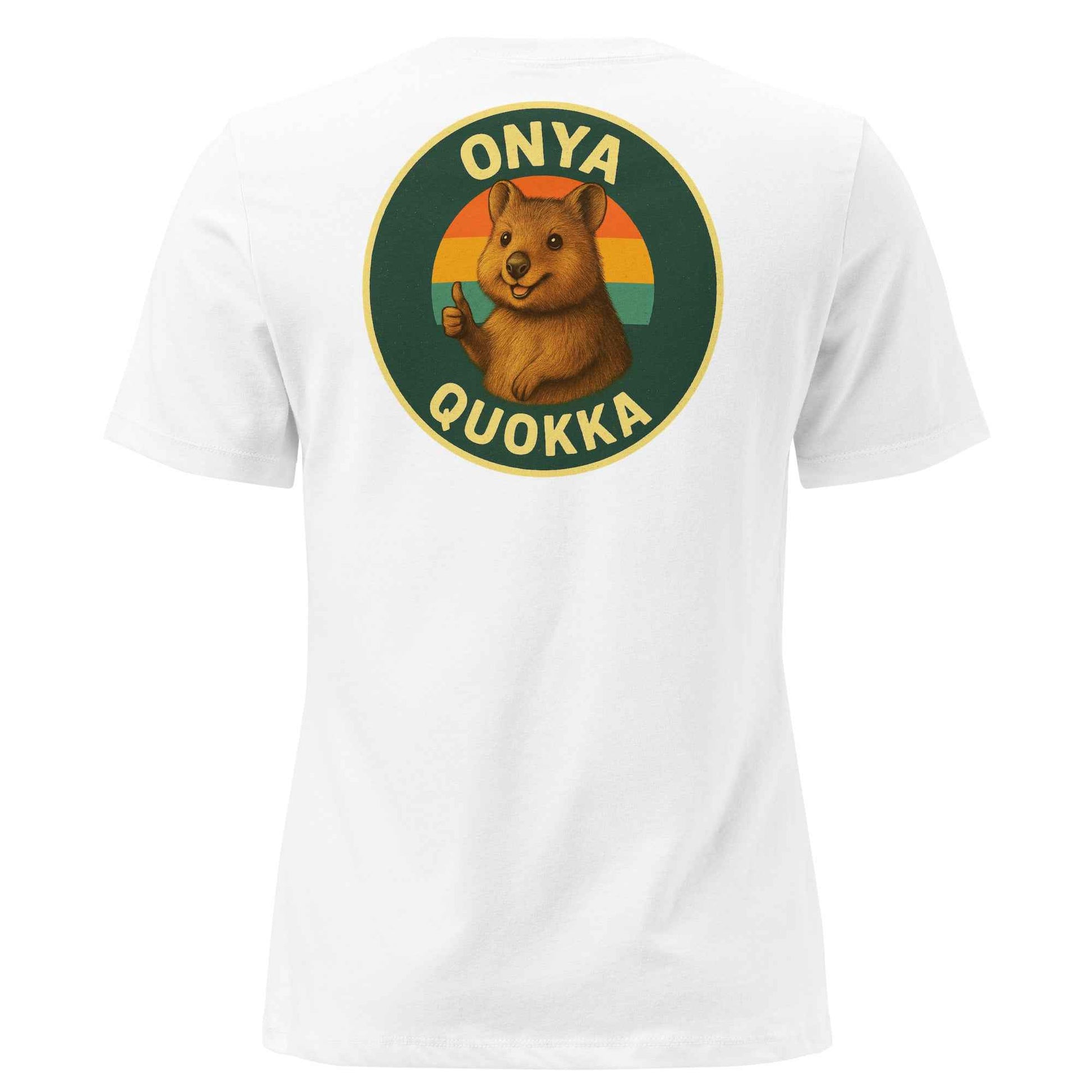 Women's Onya Quokka Backprint Tee
