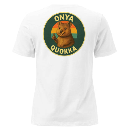 Women's Onya Quokka Backprint Tee