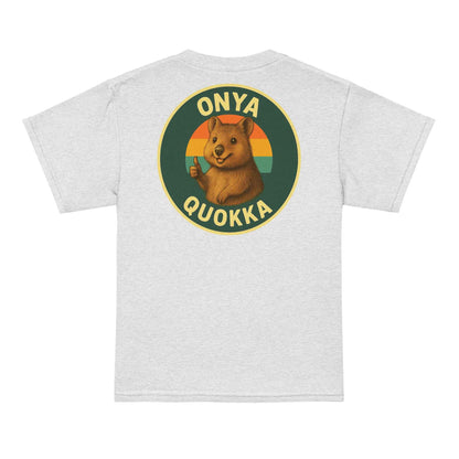 Kids Onya Quokka Backprint Tee