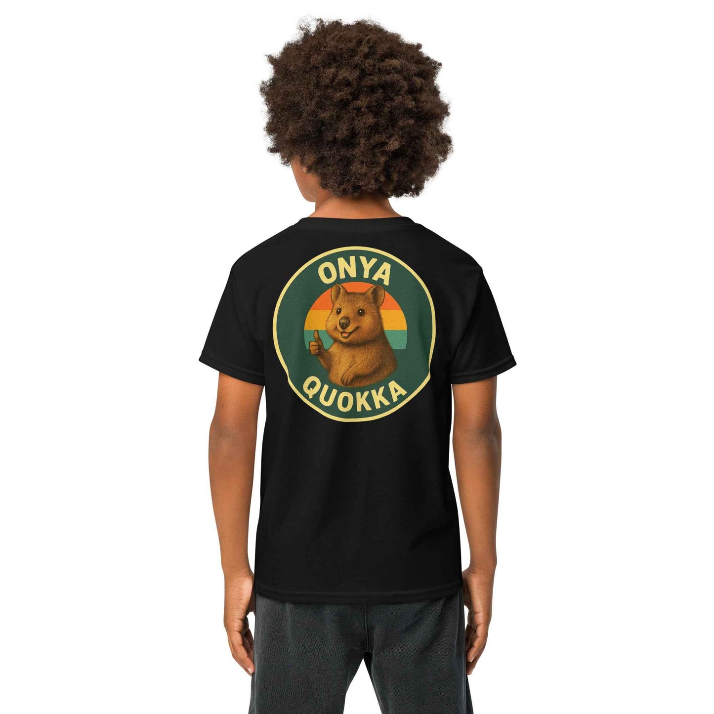 Kids Onya Quokka Backprint Tee
