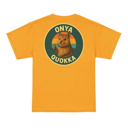 Kids Onya Quokka Backprint Tee