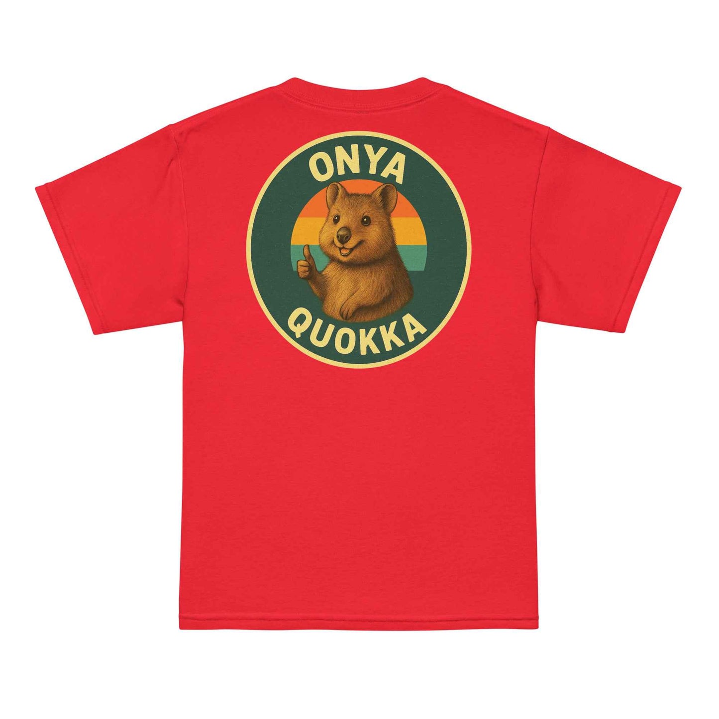 Kids Onya Quokka Backprint Tee